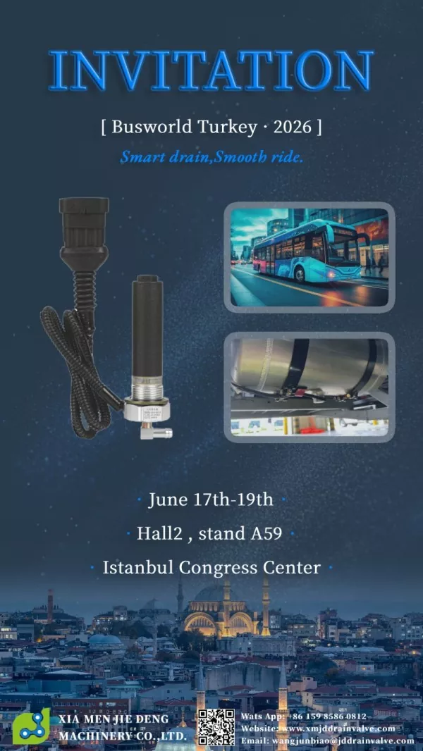 Incontra Xiamen Jiedeng Machinery al Busworld Turchia 2026!